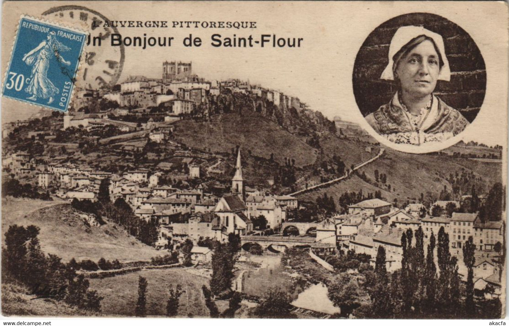 CPA Saint Flour souvenir FRANCE (1090336)