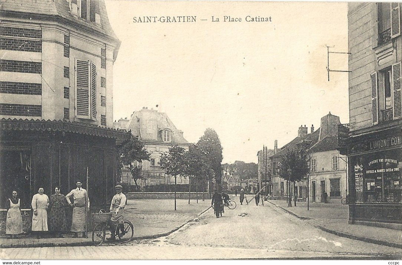 CPA Saint-Gratien La Place Catinat