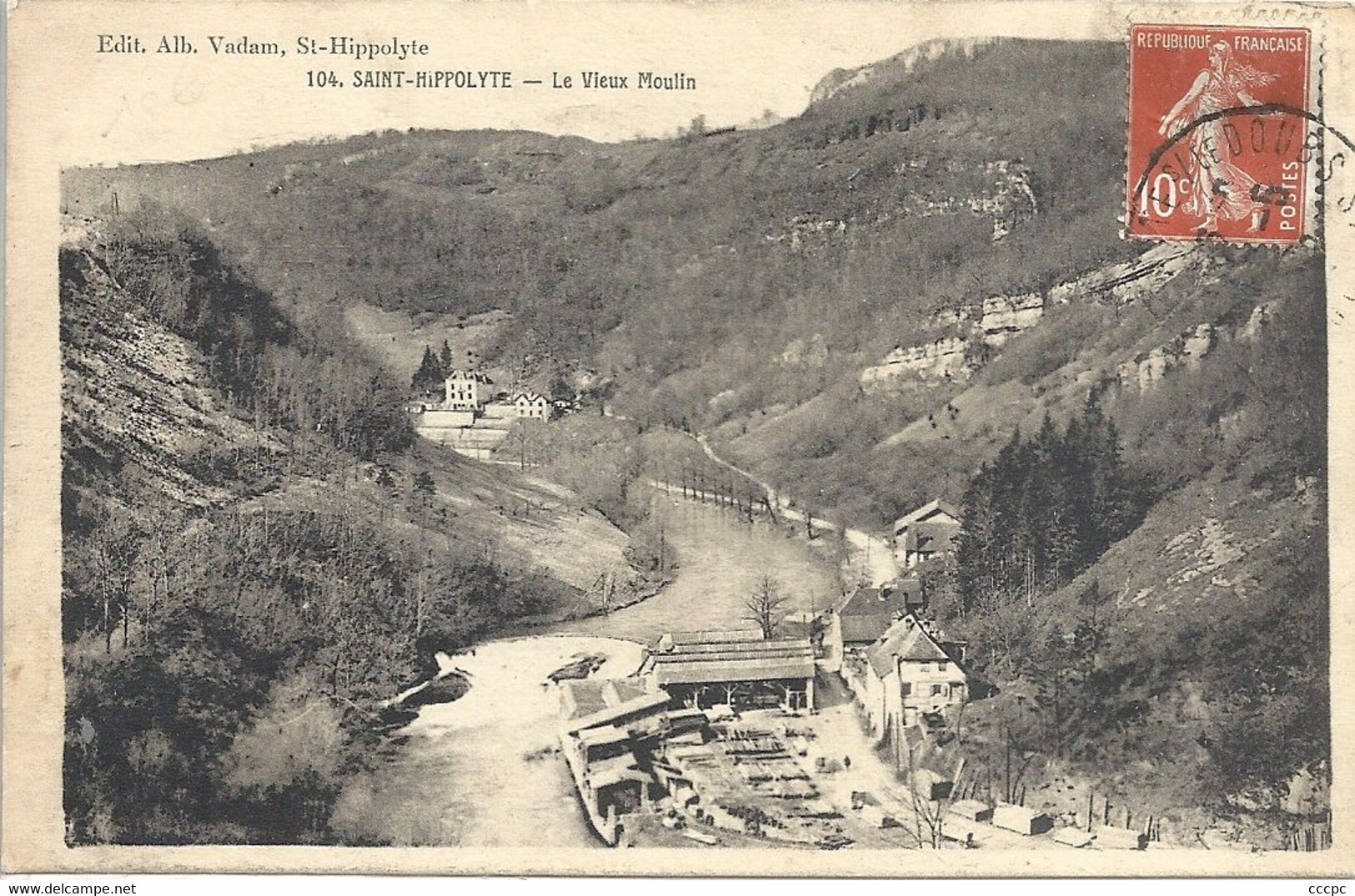 CPA Saint-Hippolyte Le vieux Moulin