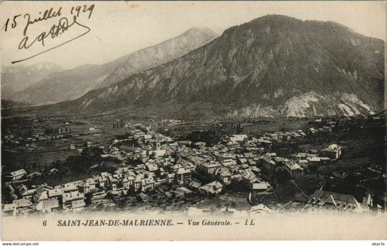 CPA SAINT-JEAN-de-MAURIENNE Vue Generale (1192749)