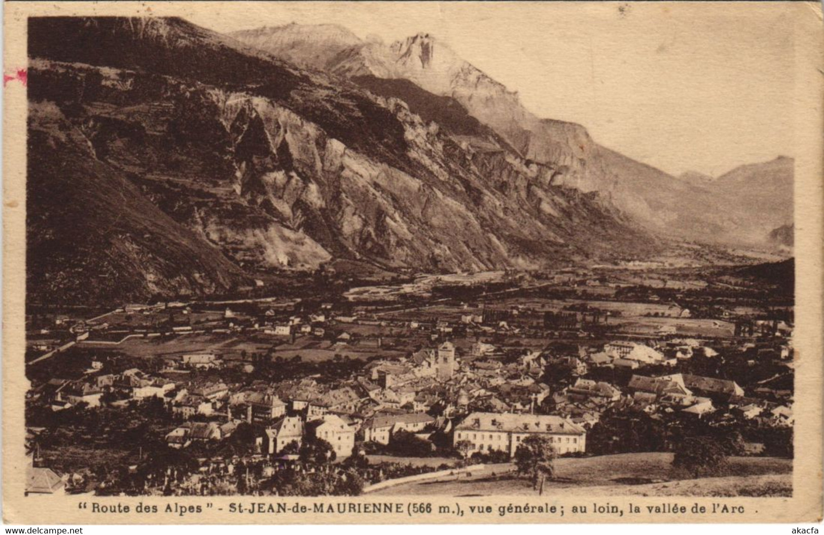 CPA SAINT-JEAN-de-MAURIENNE Vue Generale (1195010)