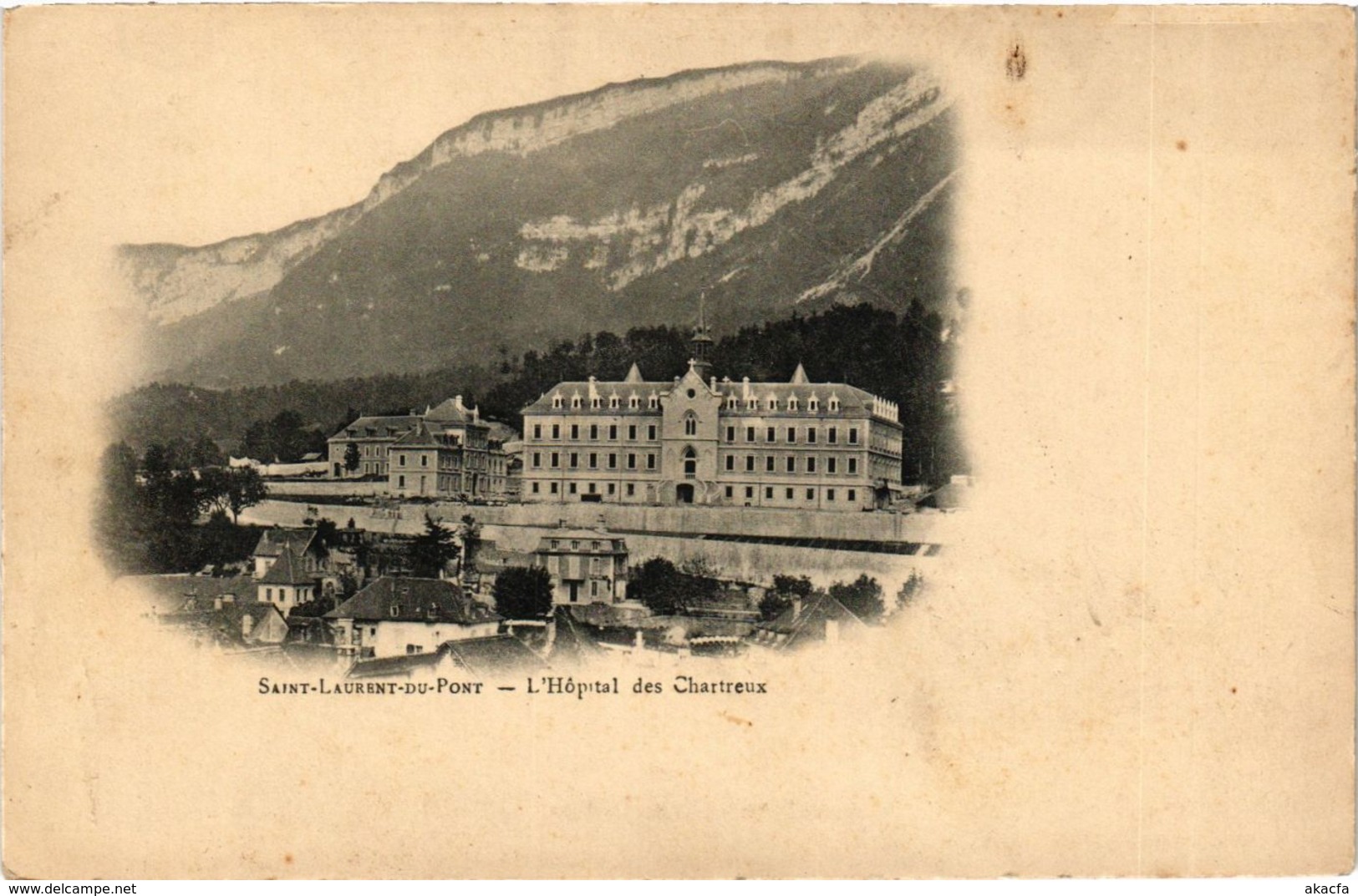 CPA Saint-Laurent-du-Pont - L'Hopital des Chartreux FRANCE (961747)