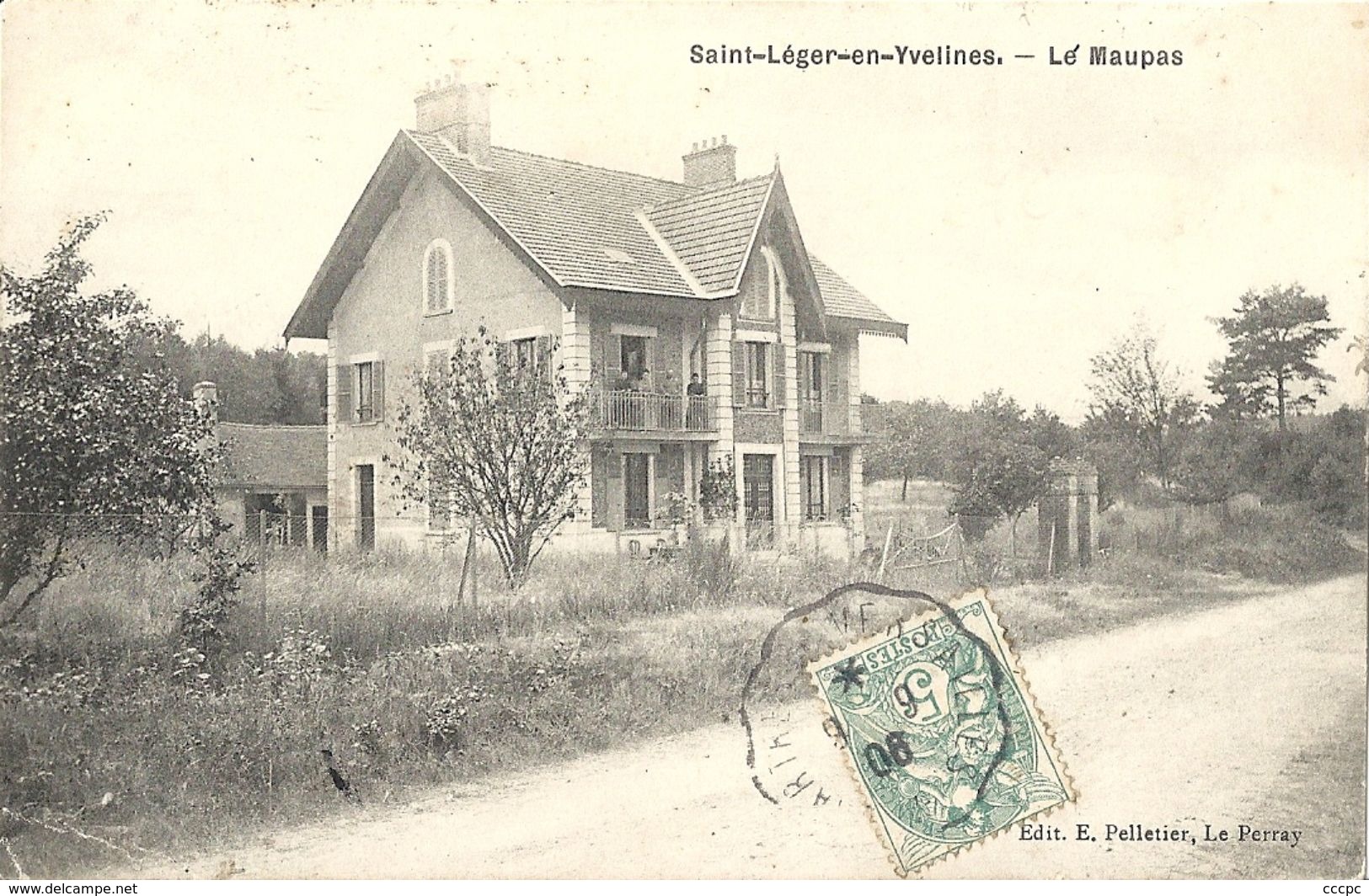 CPA Saint Léger en Yvelines Le Maupas