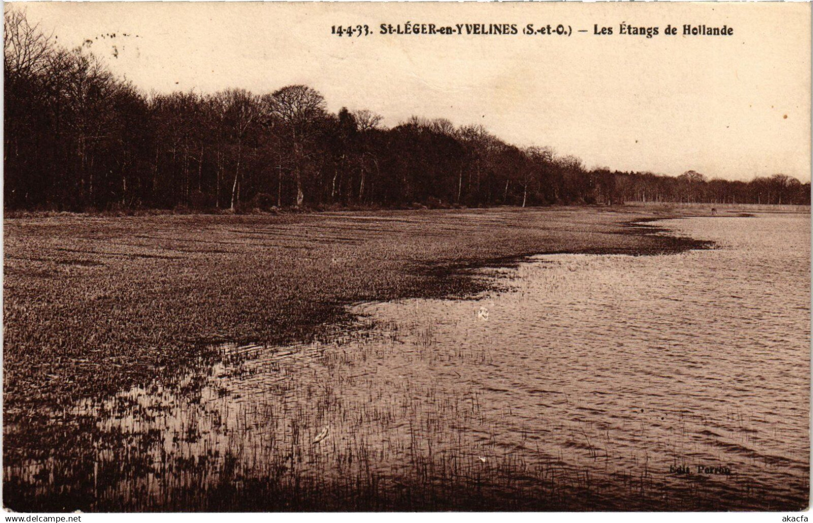 CPA SAINT-LEGER-en-YVELINES Les Etangs de Hollande (1384918)