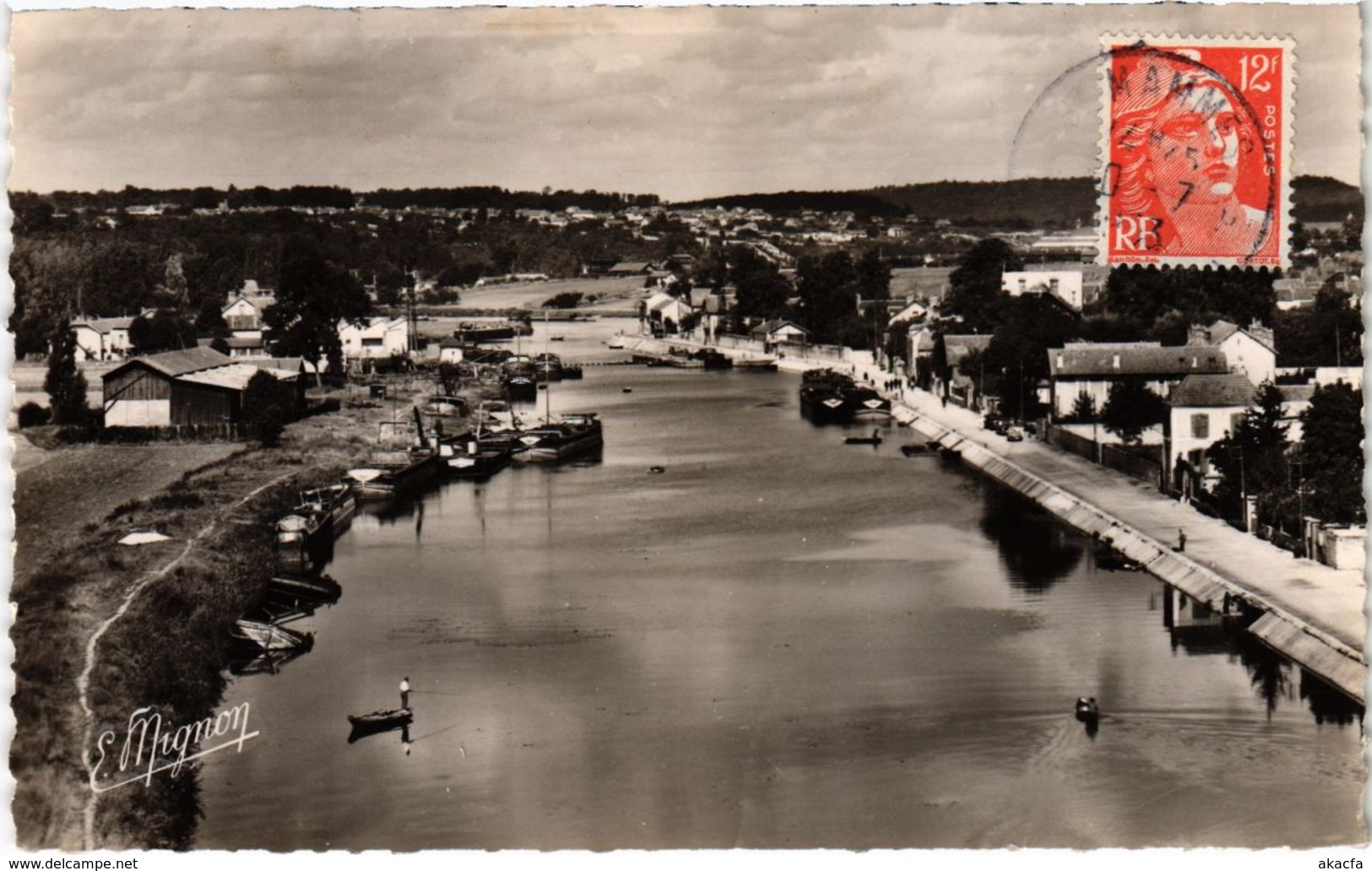 CPA Saint-Mammes - Les Bords du Loing et l'Ecluse (1038064)