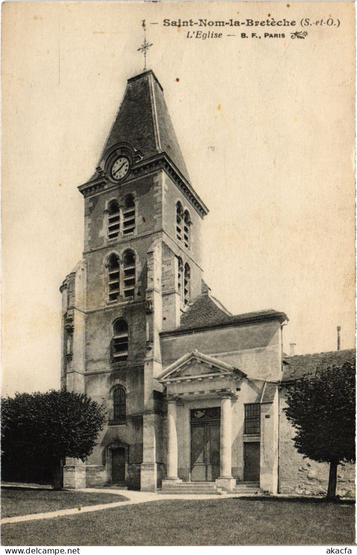 CPA SAINT-NOM-la-BRETECHE Eglise (1386010)