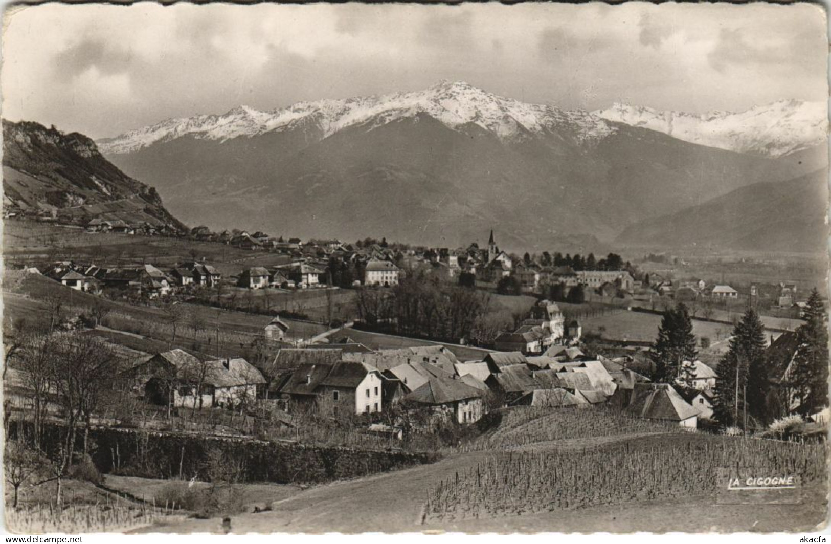 CPA SAINT-PIERRE-d'ALBIGNY Vue Generale (1192278)