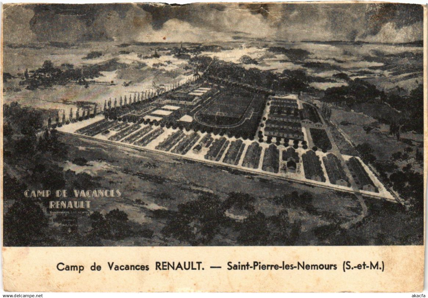 CPA Saint-Pierre-les-Nemours - Camp de Vacances Renault (1038006)