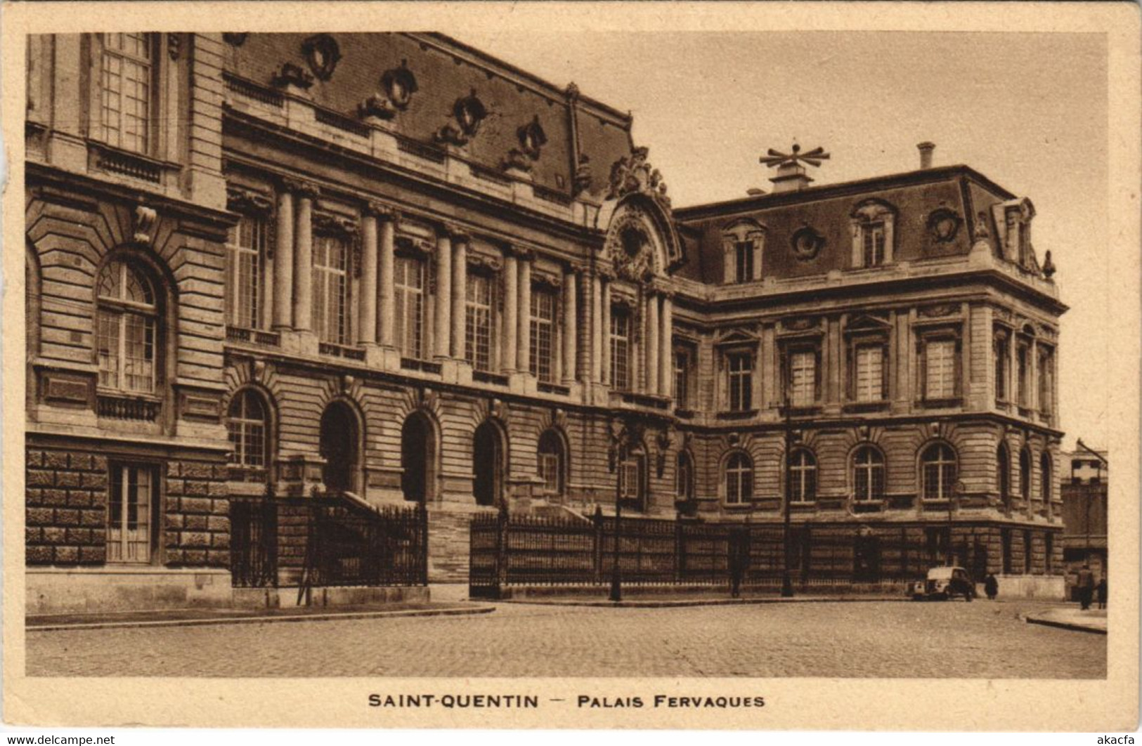 CPA Saint Quentin- Palais Fervaques FRANCE (1046281)