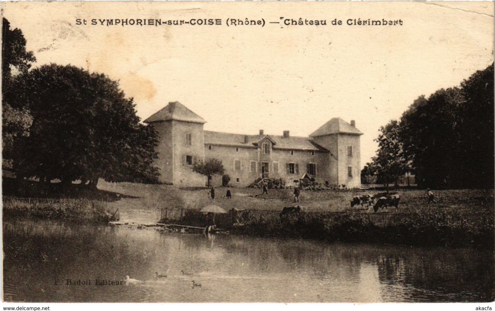 CPA Saint-Symphorien-sur-Coise - Chateau de Clerimbert (1036512)