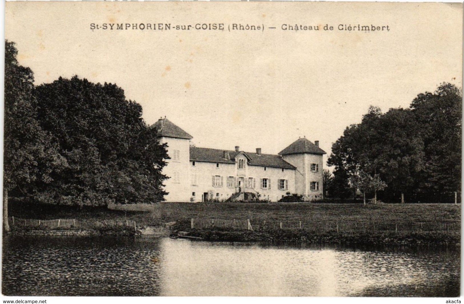 CPA Saint-Symphorien-sur-Coise - Chateau de Clerimbert (1036514)