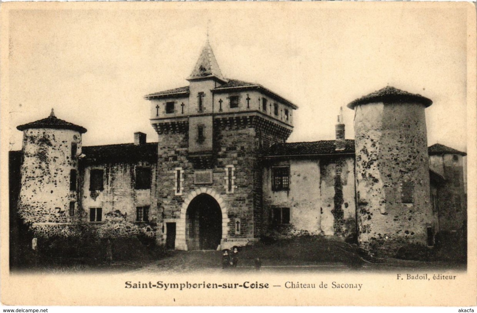 CPA Saint-Symphorien-sur-Coise - Chateau de Saconay (1036528)