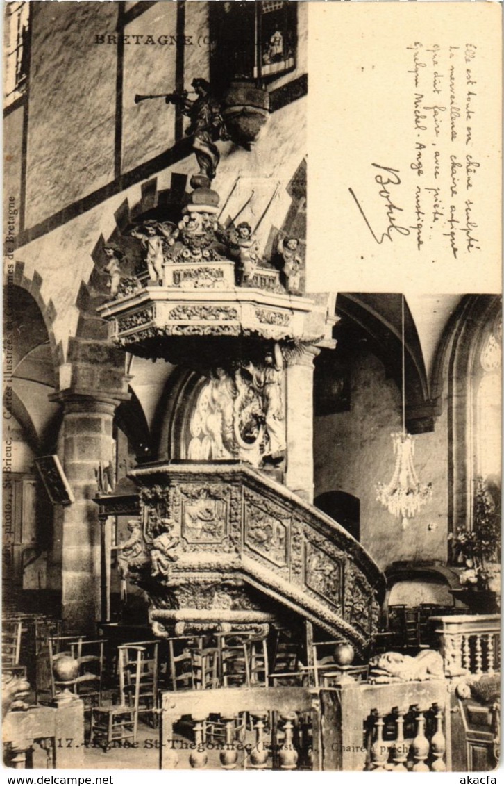 CPA Saint-Thegonnec - Eglise - Interieur (1033974)