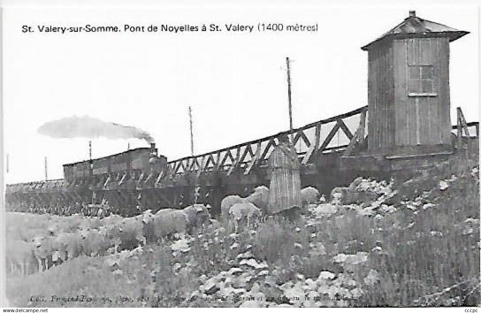 CPA Saint-Valéry-sur-Somme - Pont de Noyelles à St-Valéry - Reproduction