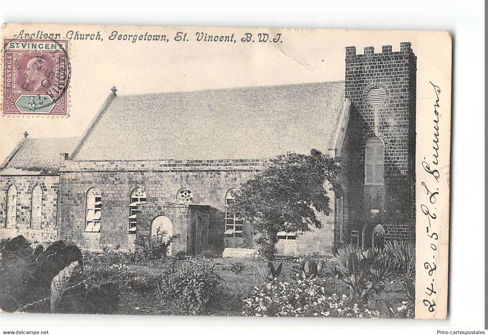 CPA Saint-Vincent-et-les Grenadines Analiean Church Georgetown