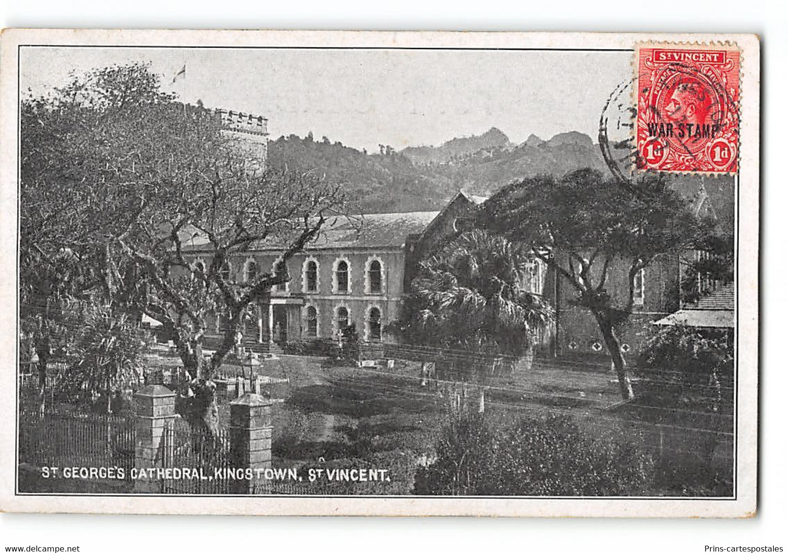 CPA Saint-Vincent-et-les-Grenadines - Kingstown - St Georges Cathedral