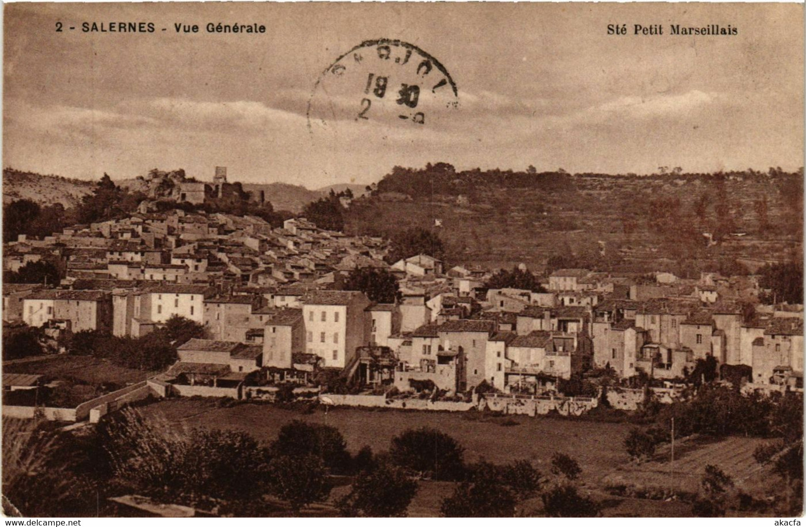 CPA SALERNES Vue générale (411199)