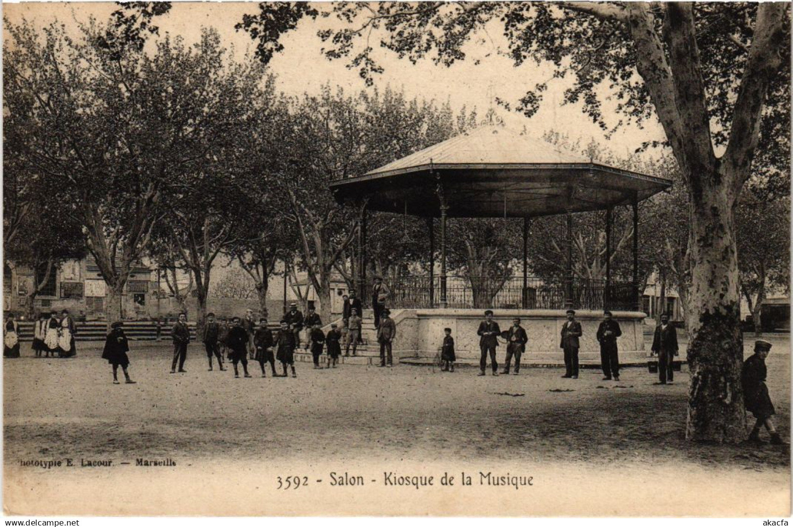 CPA SALON-de-PROVENCE Kiosque de la Musique (1291425)