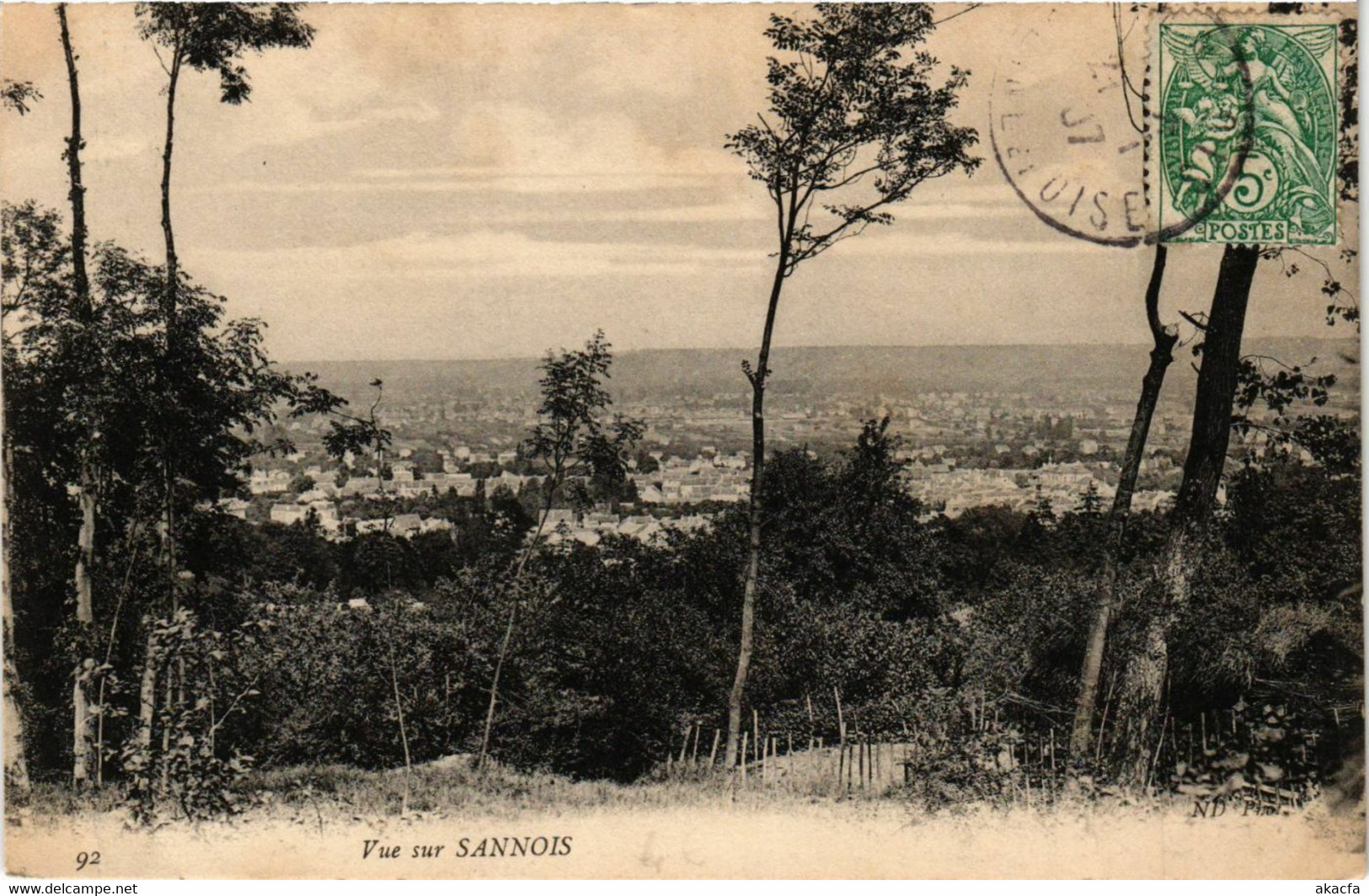 CPA SANNOIS - Vue sur SANNOIS (380955)