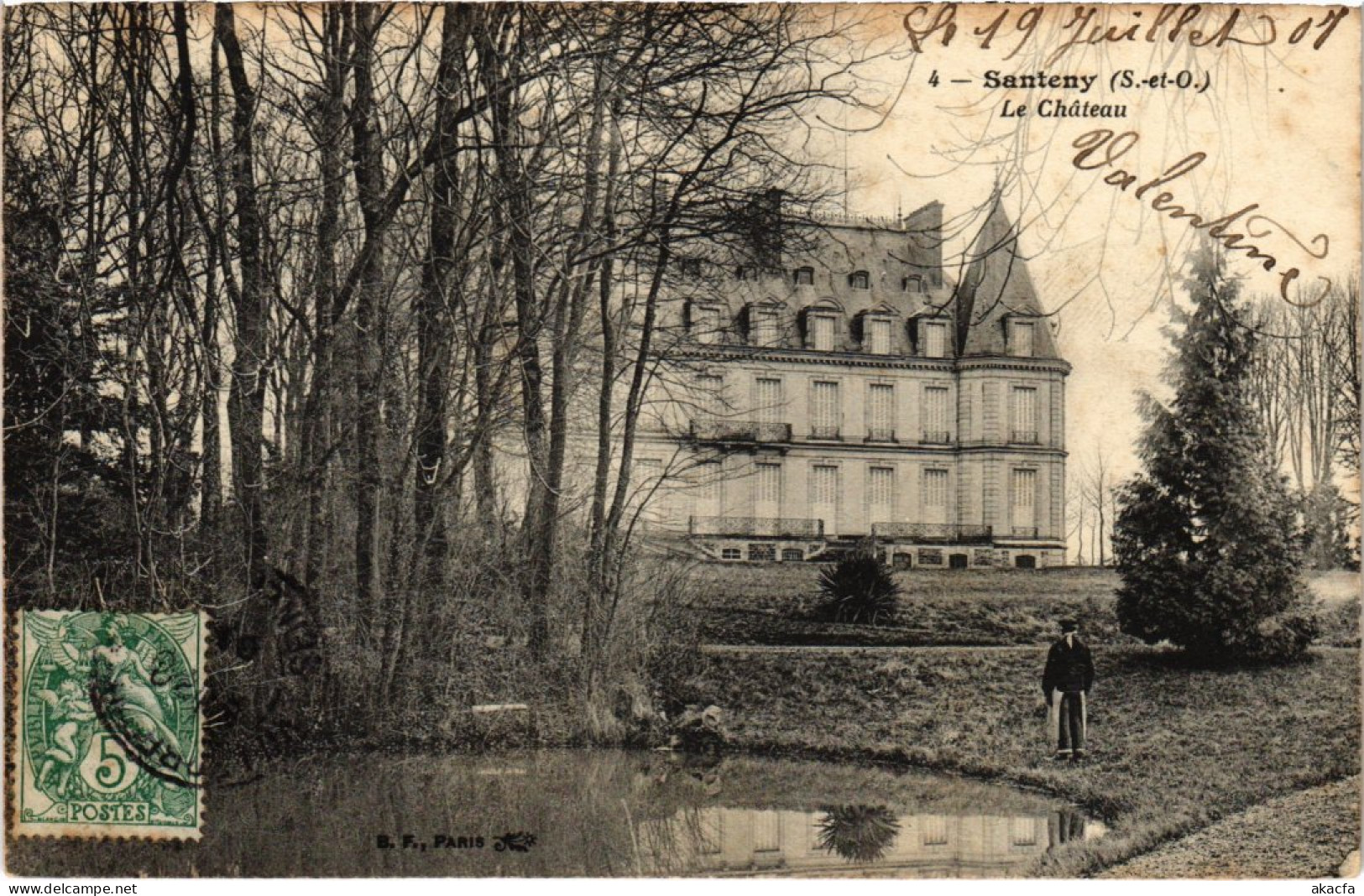 CPA Santeny Le Chateau (1364113)