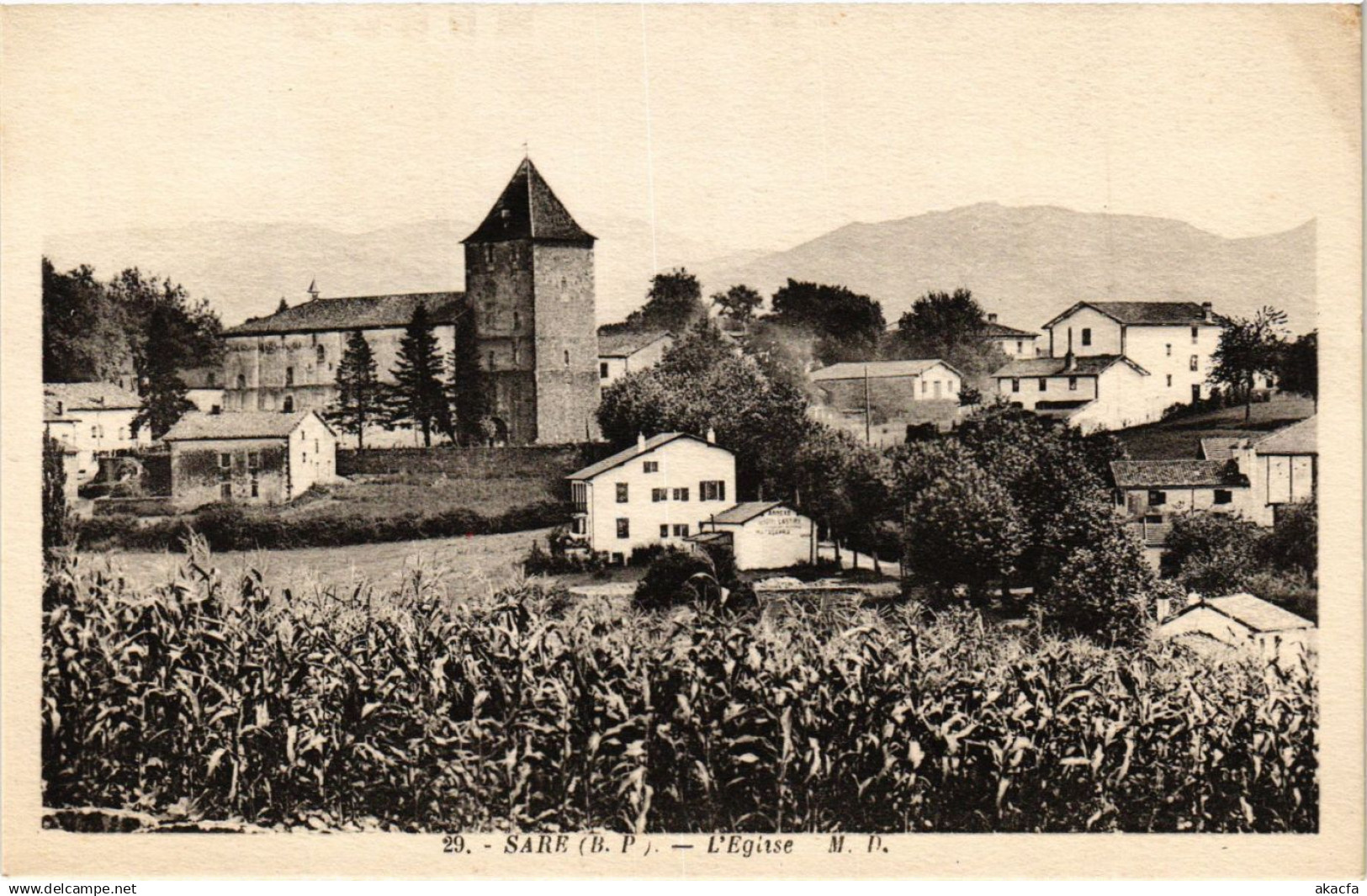 CPA SARE - L'Église (365233)