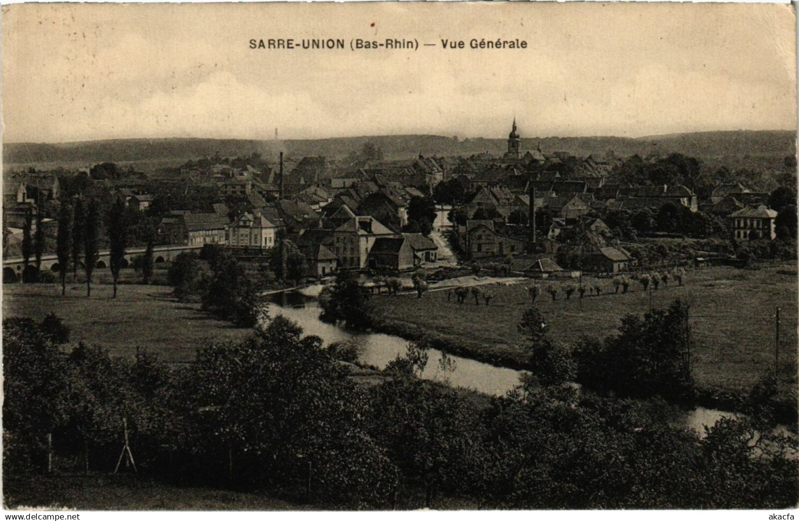 CPA SARRE-UNION - Vue générale (104966)