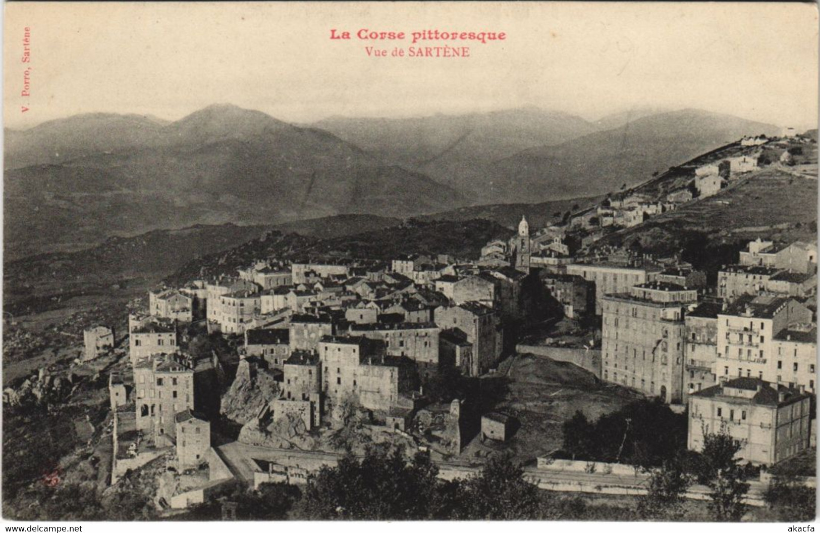 CPA Sartene CORSICA (1078054)