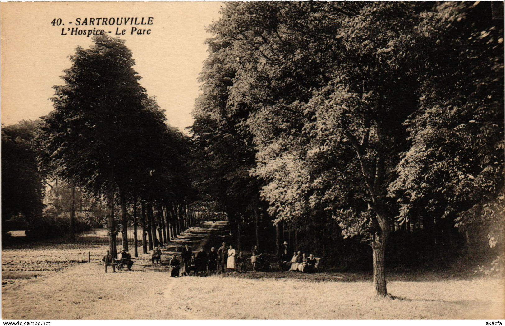 CPA Sartrouville Abside (1423451)