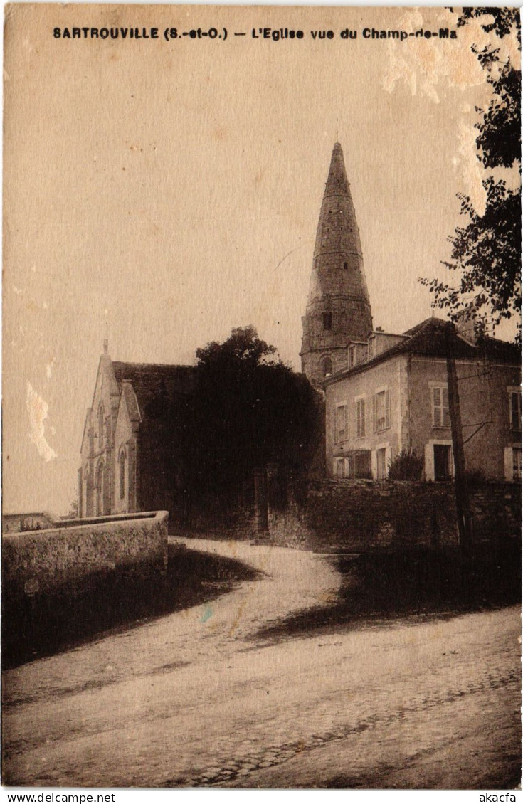 CPA Sartrouville Eglise (1423473)