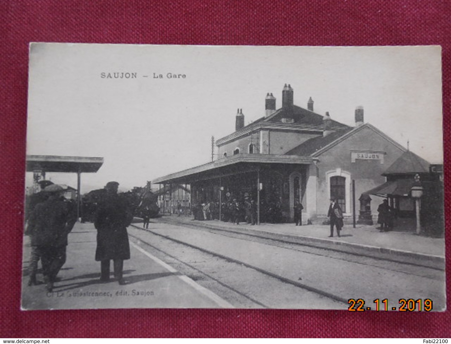 CPA - Saujon - La Gare