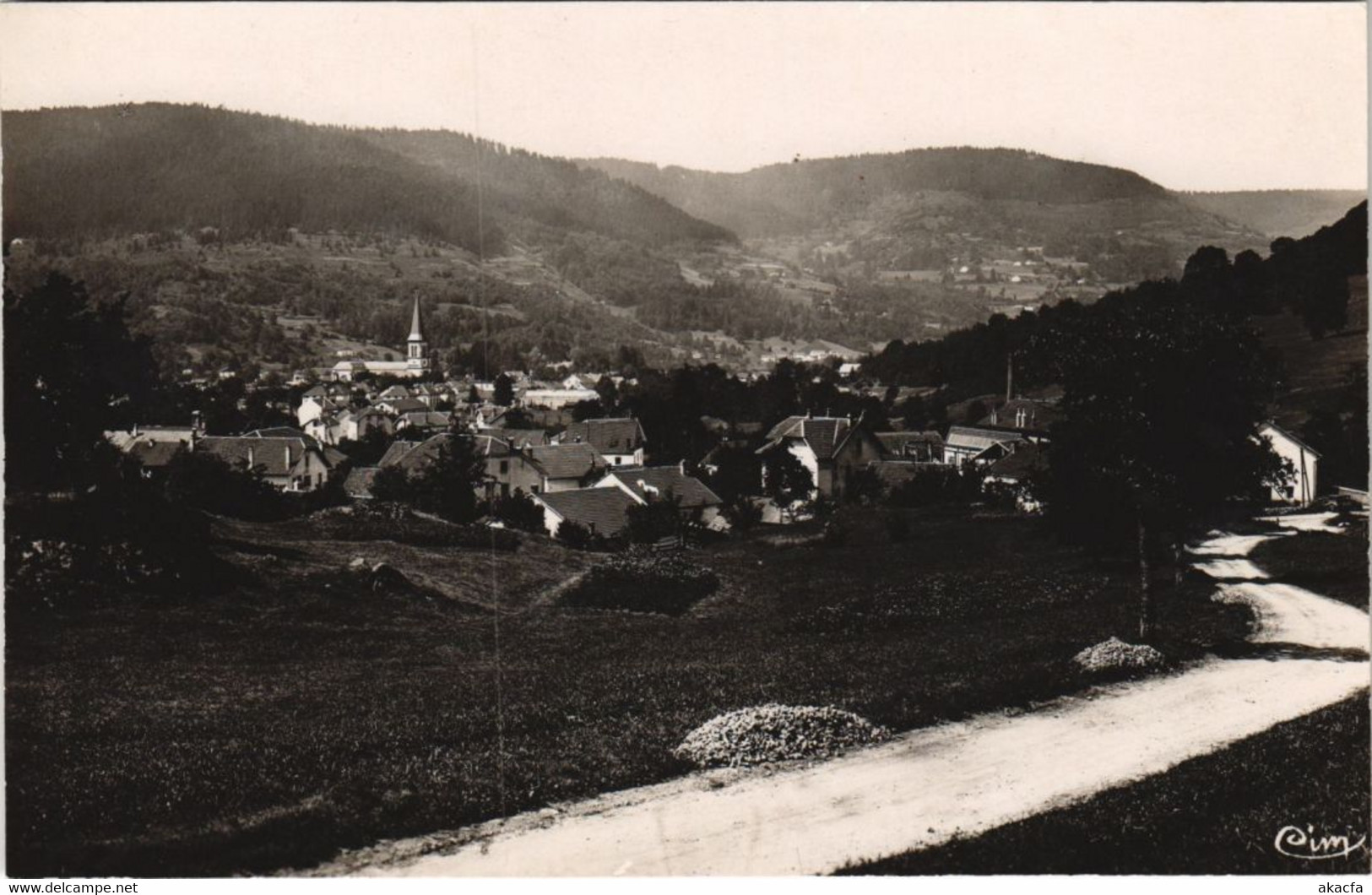 CPA SAULXURES-sur-MOSELOTTE - Vue générale (119917)