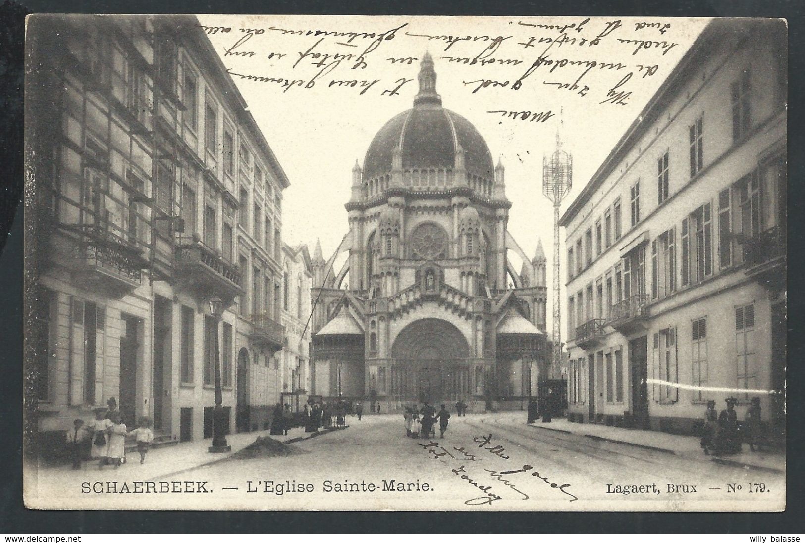 +++ CPA - SCHAERBEEK - SCHAARBEEK - Eglise Sainte Marie   //