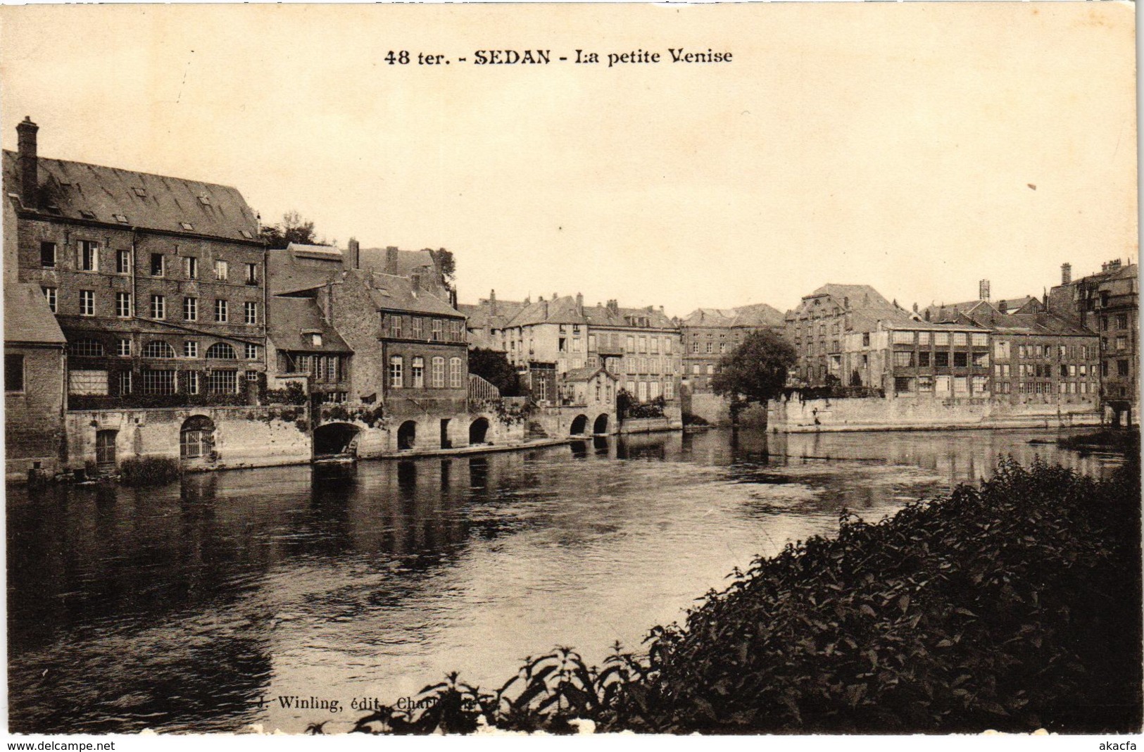 CPA SEDAN - La petite Venise (113014)