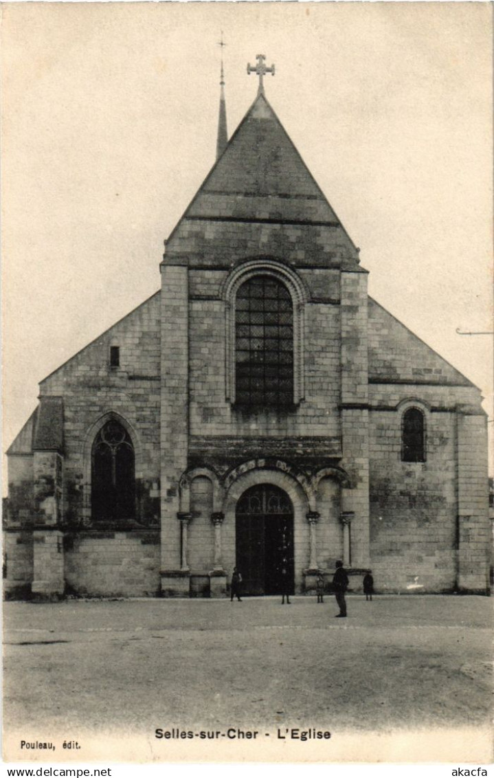 CPA Selles sur Cher L'Eglise FRANCE (1287479)