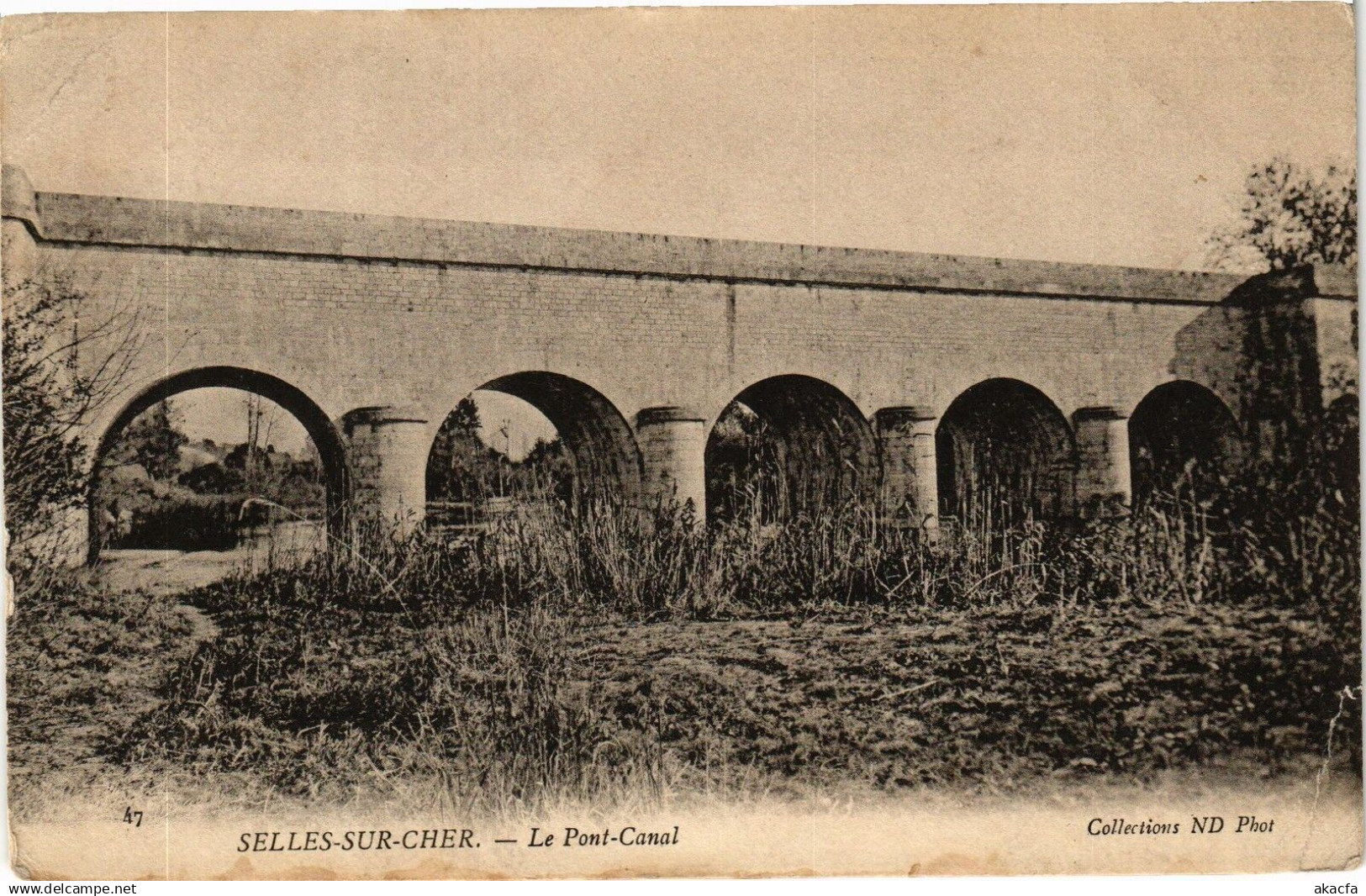 CPA SELLES-sur-CHER - Le Pont-Canal (208171)