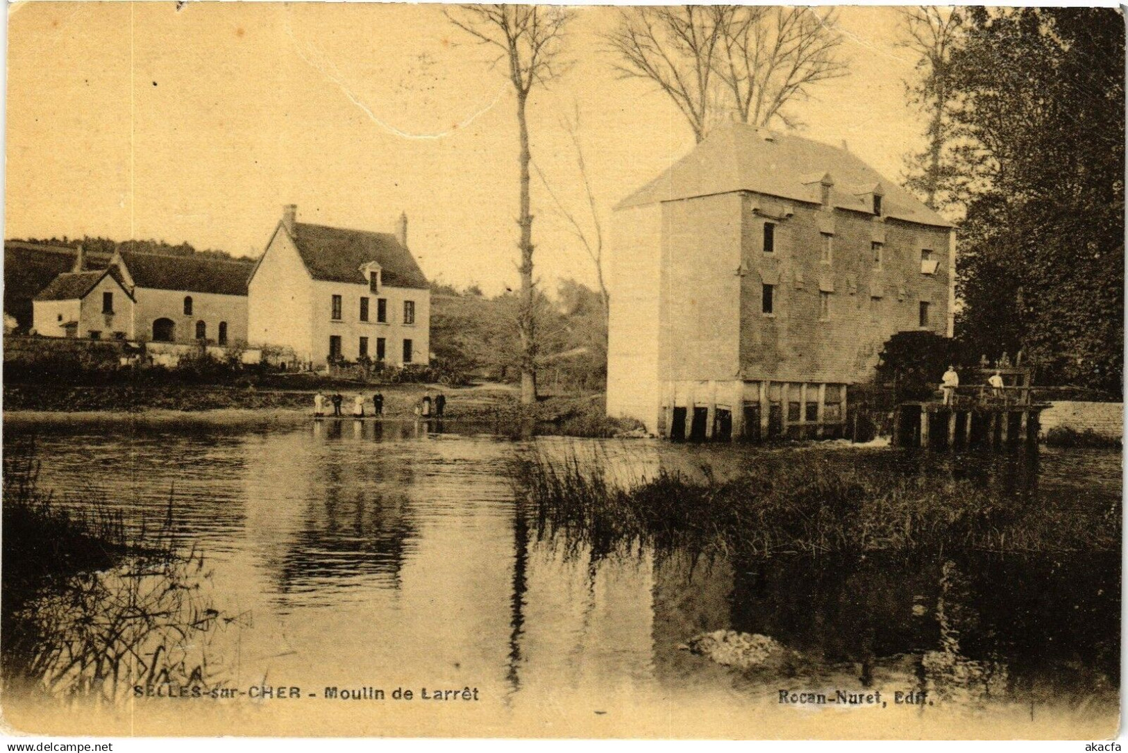 CPA SELLES-sur-CHER - MOULIN des Larret (208145)