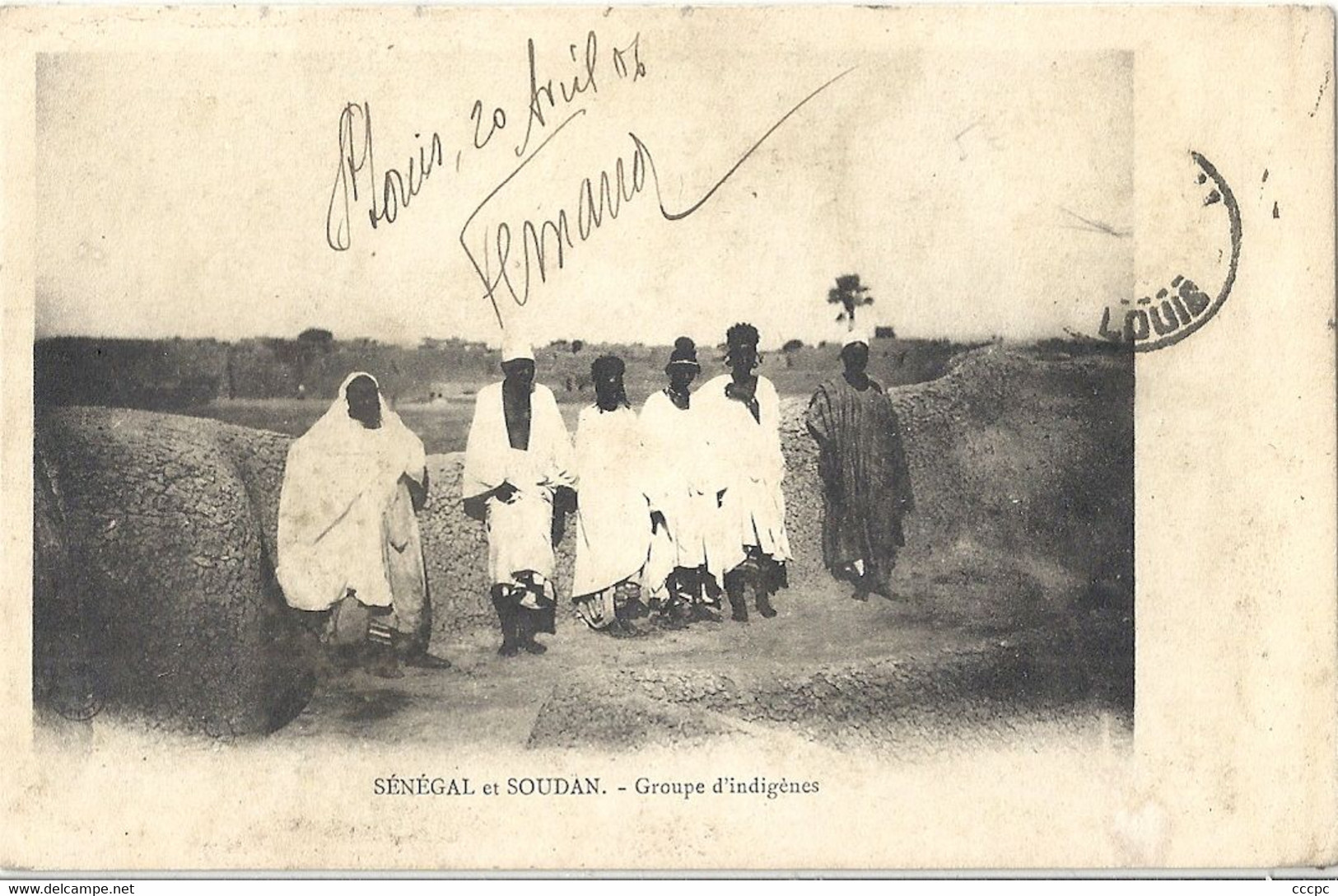 CPA Sénégal et Soudan Groupe d'Indigènes