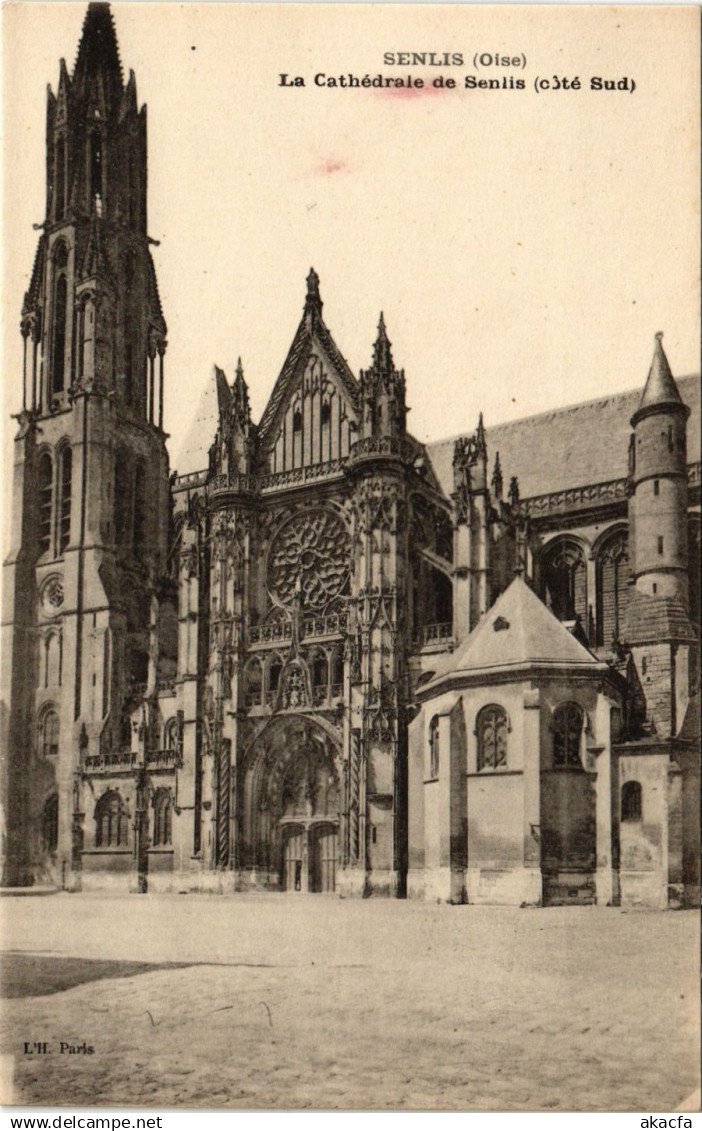 CPA SENLIS - La Cathedrale de SENLIS (cote Sud) (291611)