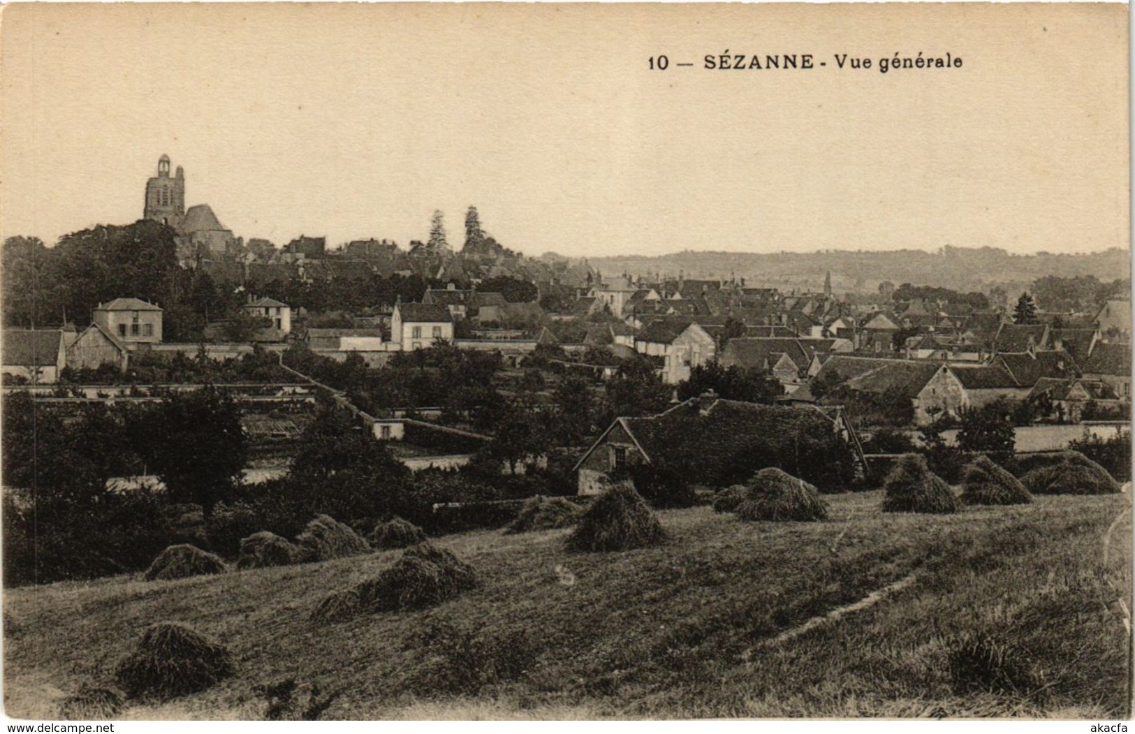 CPA SEZANNE-Vue générale (346345)