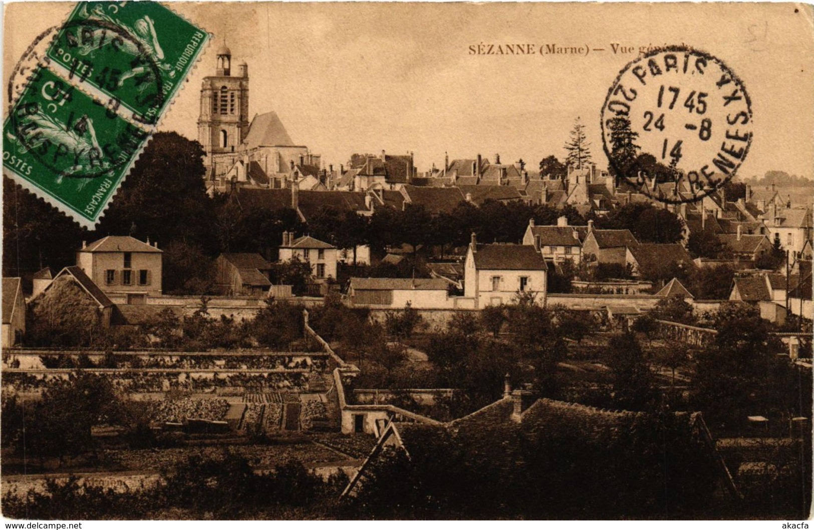 CPA SEZANNE-Vue générale (346346)