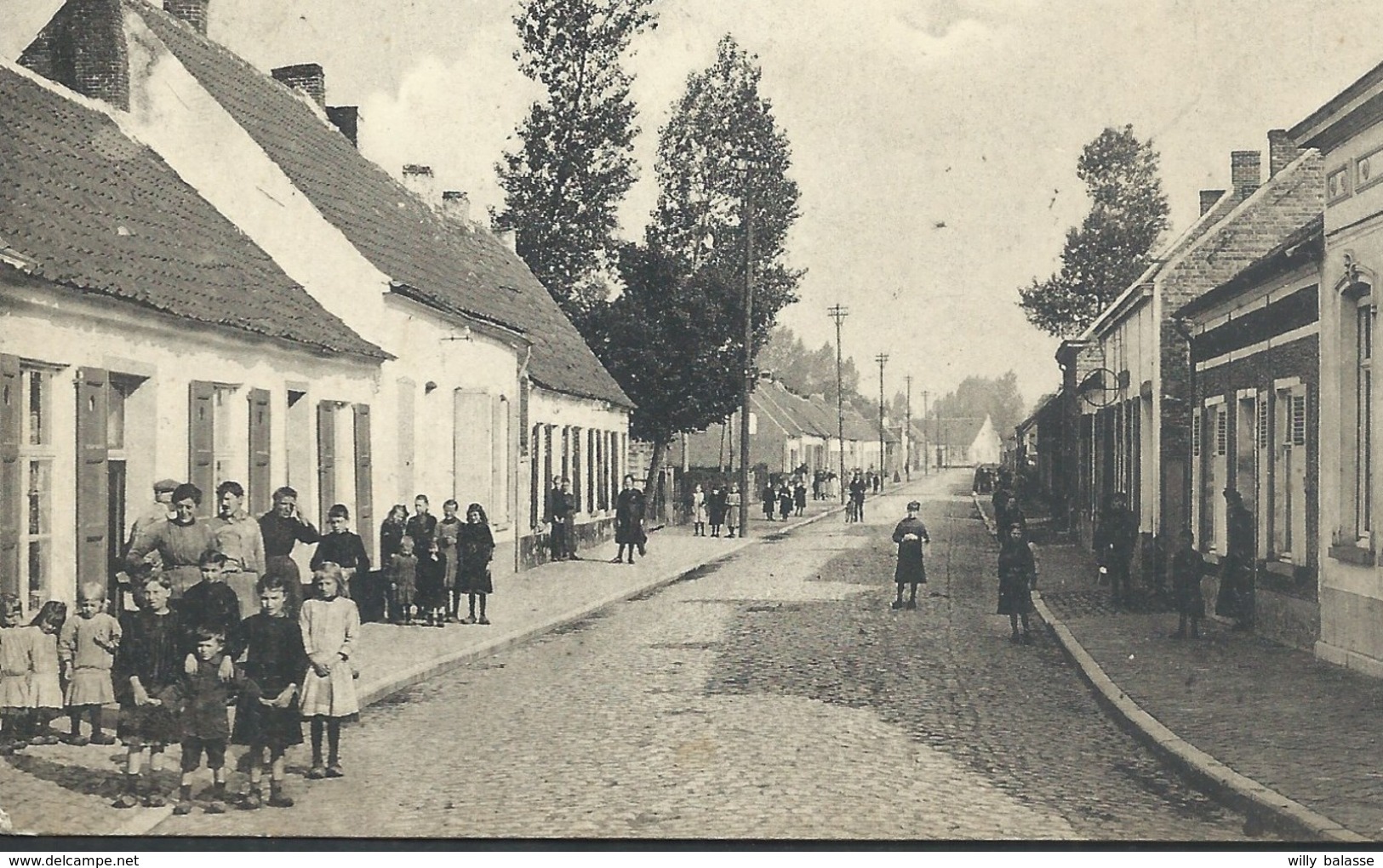 +++ CPA - SINT GILLIS WAAS - 'S Heerenstraat - Carte animée   //