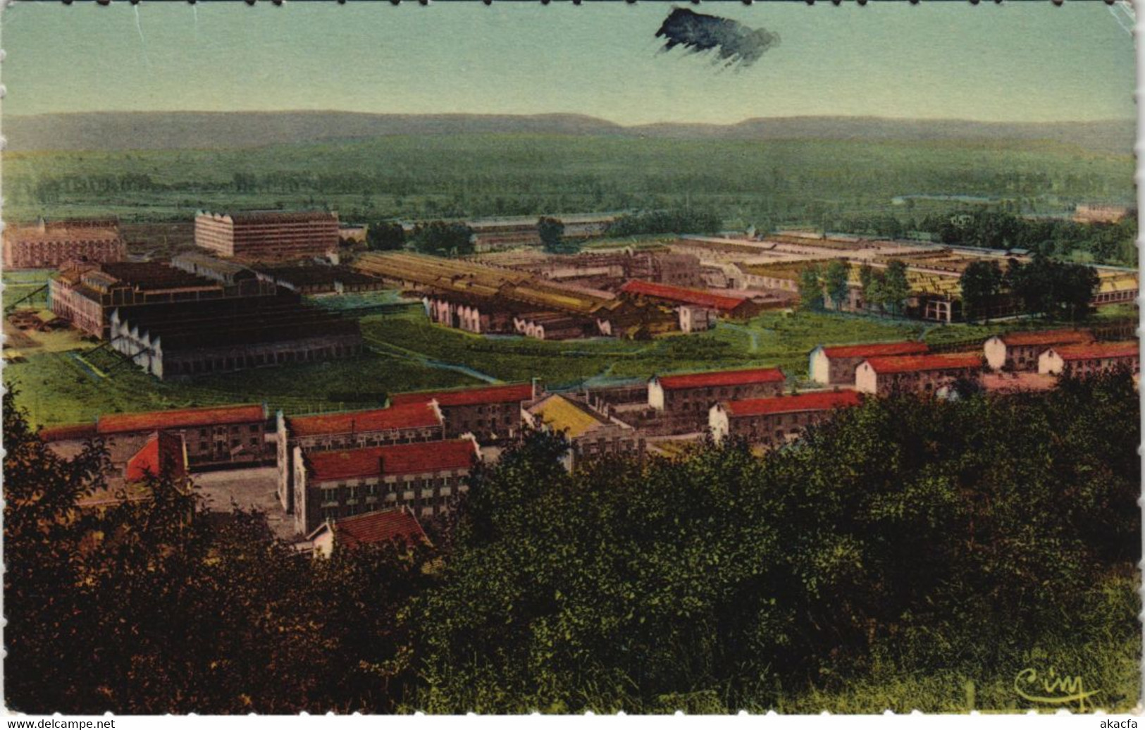 CPA SOCHAUX Vue Generale des Usines Peugeot (1115862)