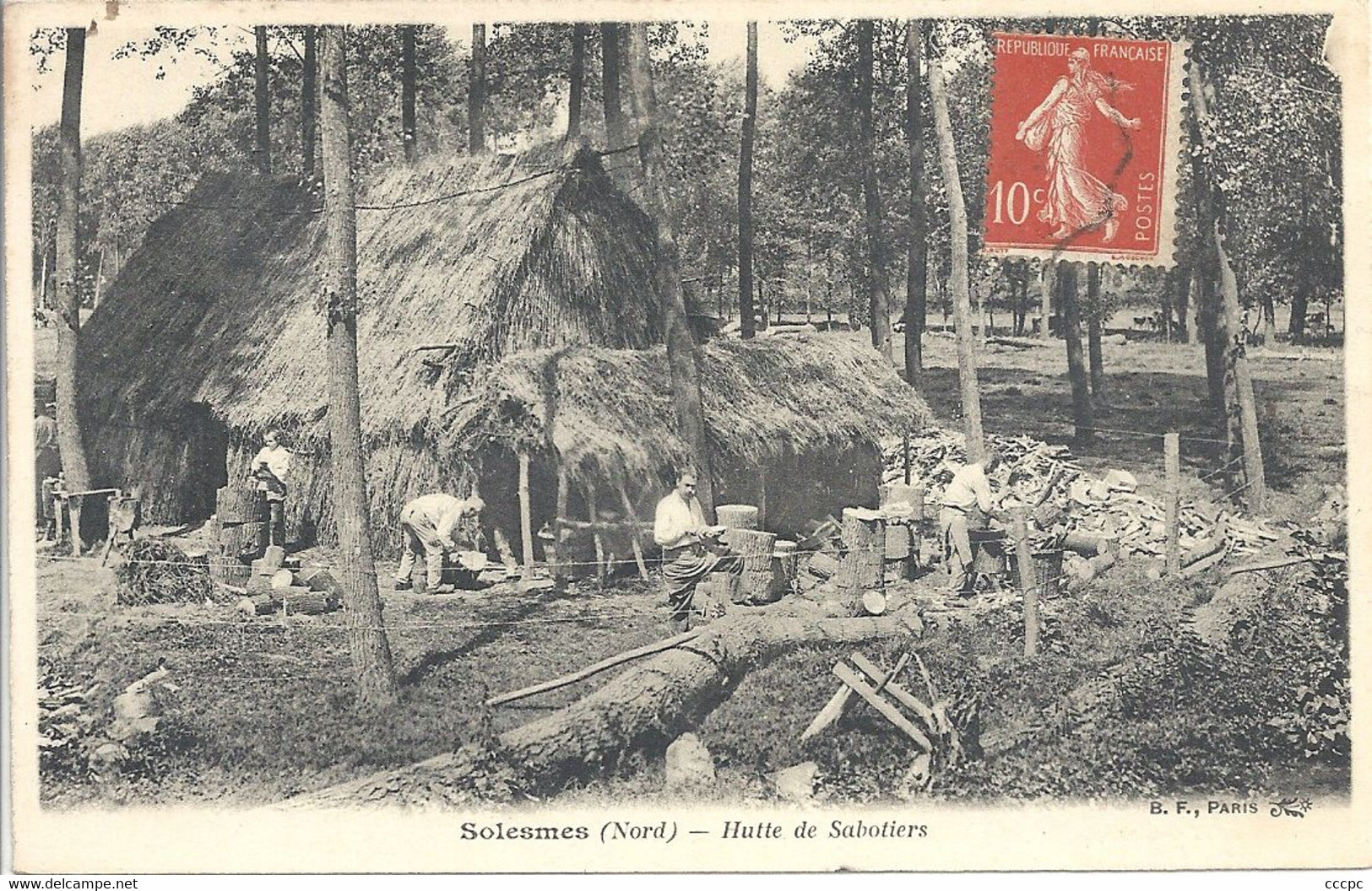 CPA Solesmes Hutte de Sabotiers