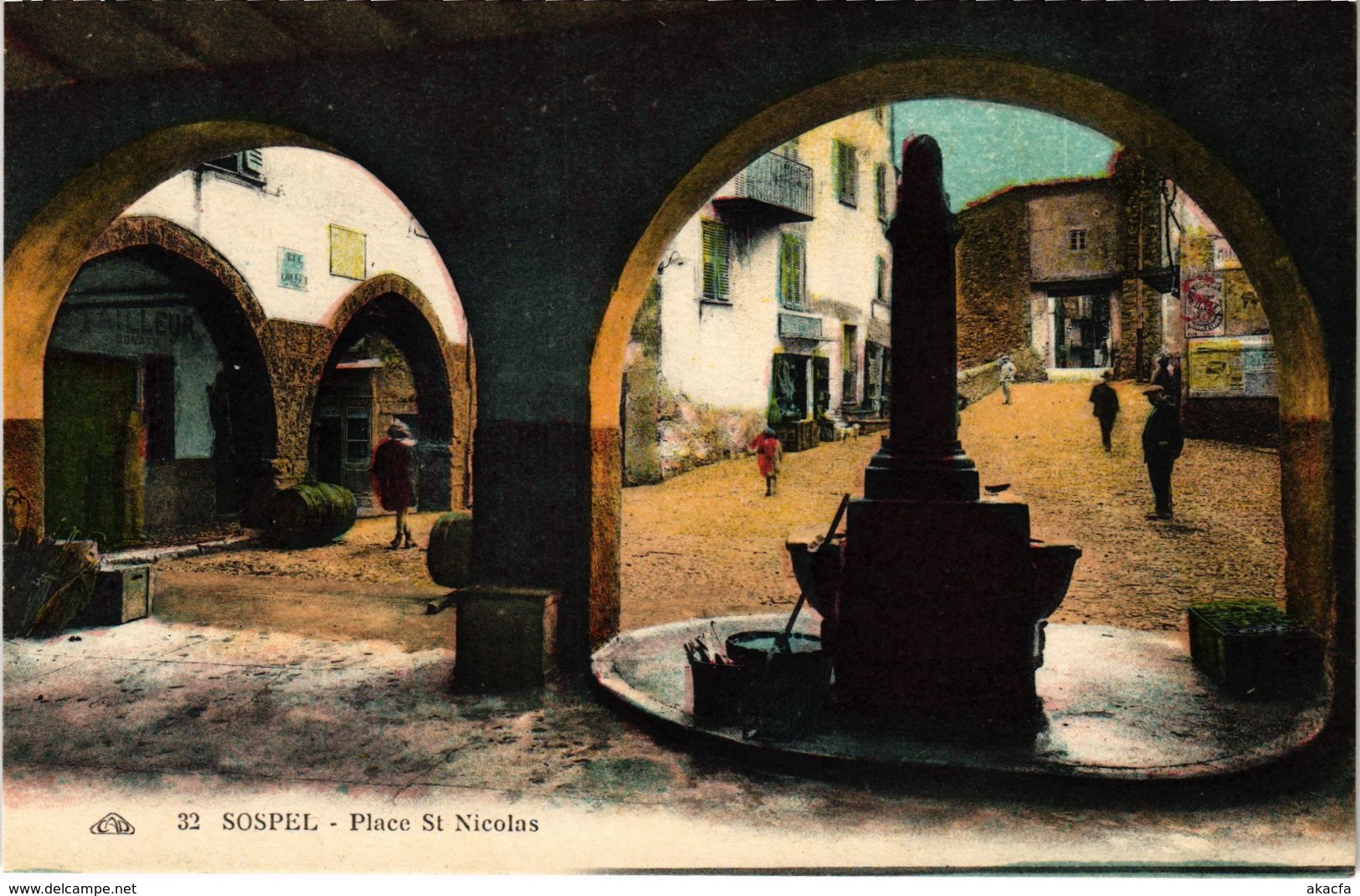 CPA SOSPEL Plae St-Nicolas Alpes-Maritimes (102298)