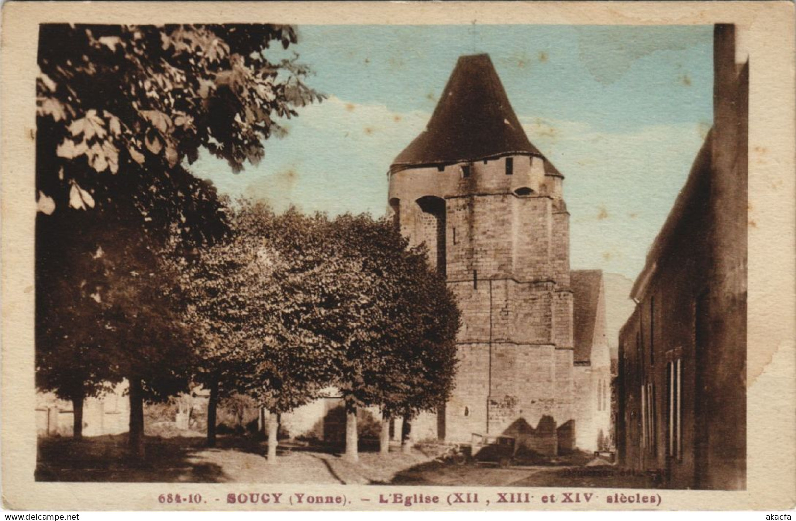 CPA SOUCY l'Eglise (49098)