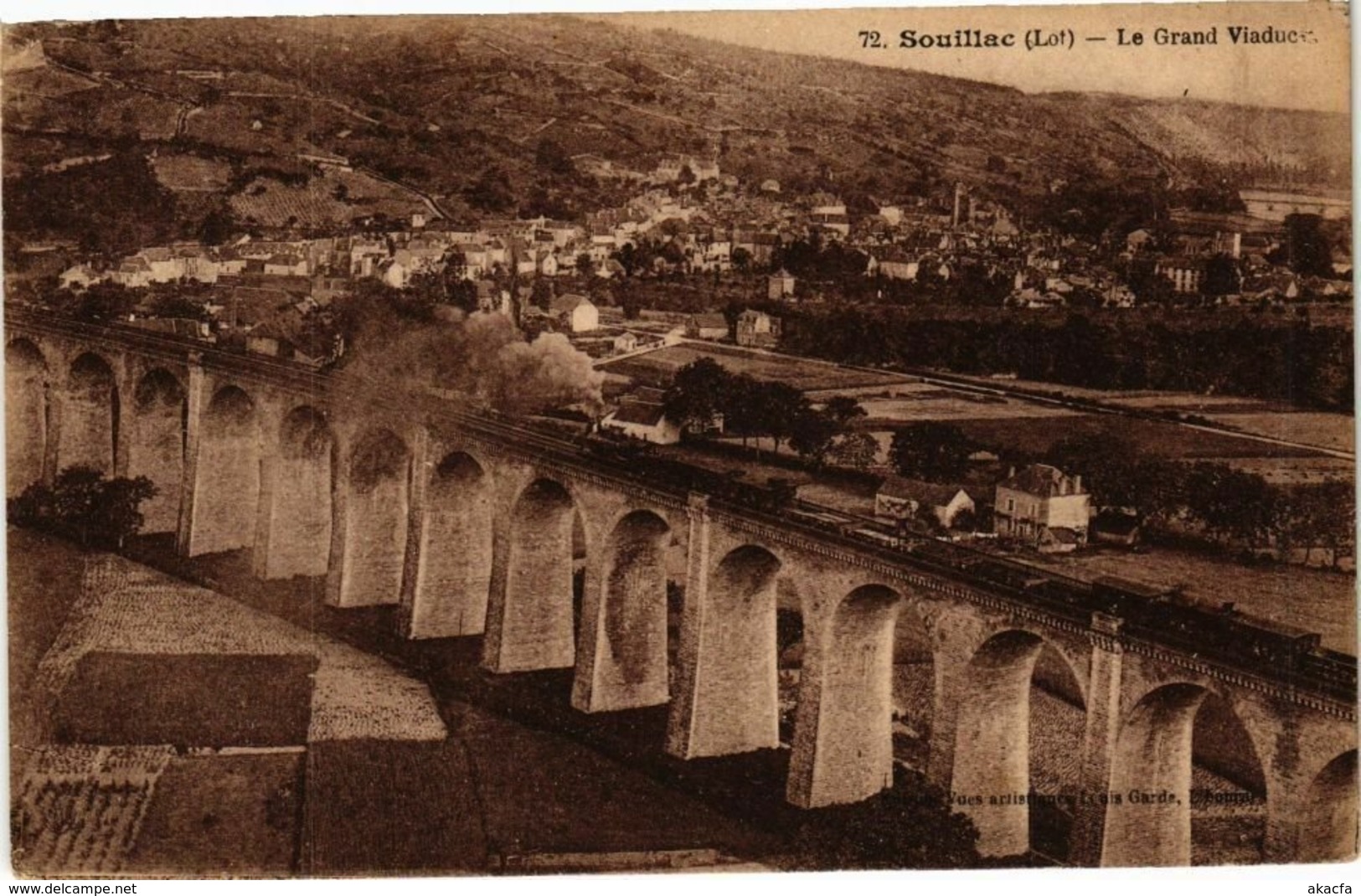 CPA SOUILLAC - Le Grand Viaduc (223719)