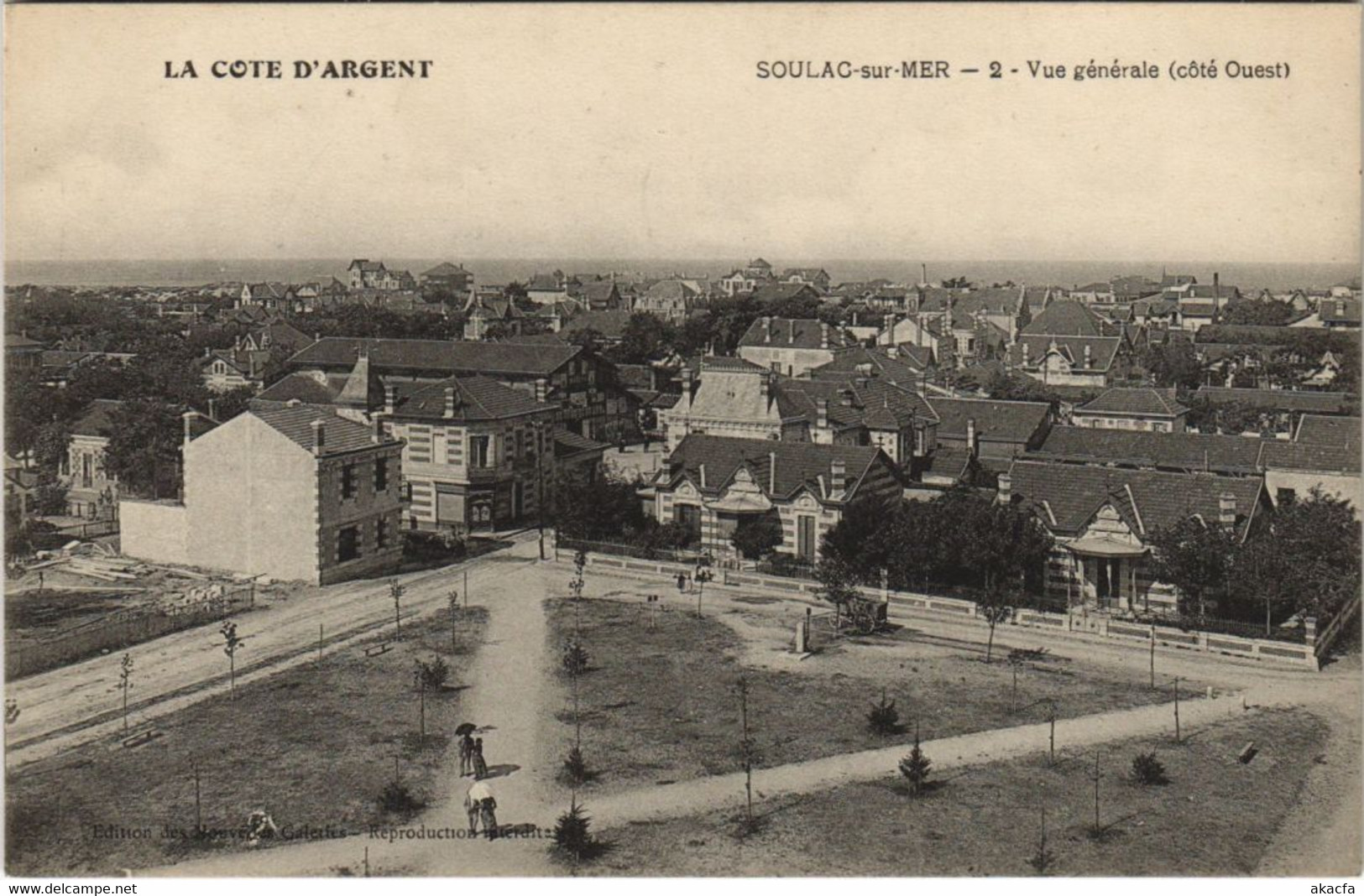 CPA SOULAC-sur-MER-Vue générale (28322)