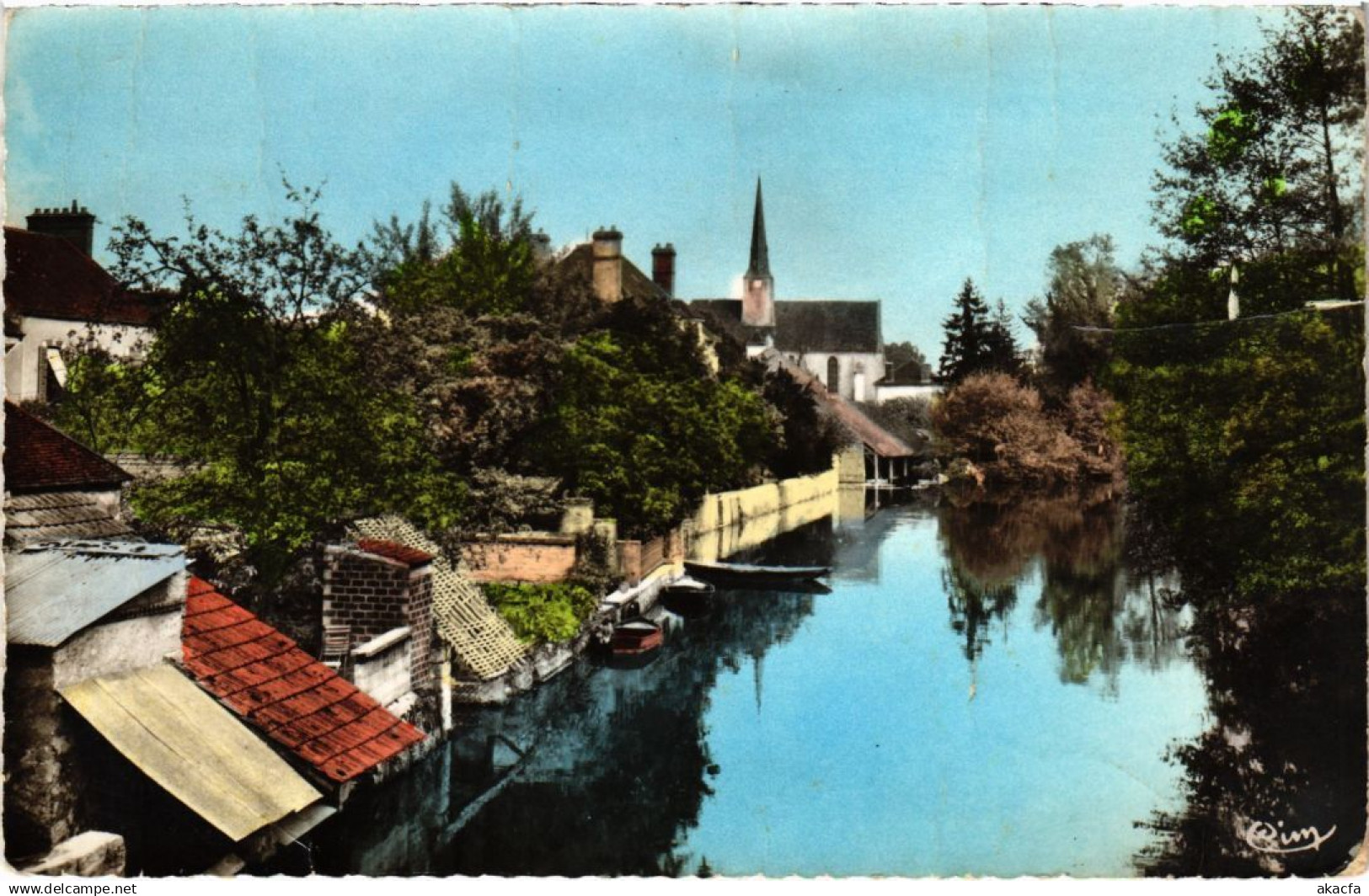 CPA Souppes sur Loing Les bords du Loing (1268075)