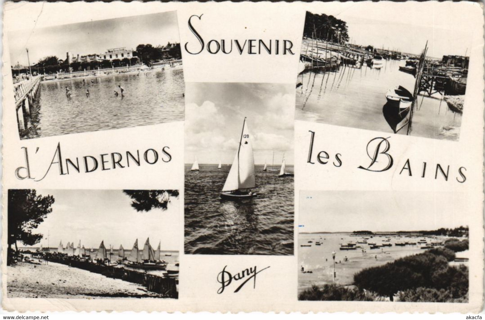 CPA Souvenir d'Andernos-les-BAINS (27787)