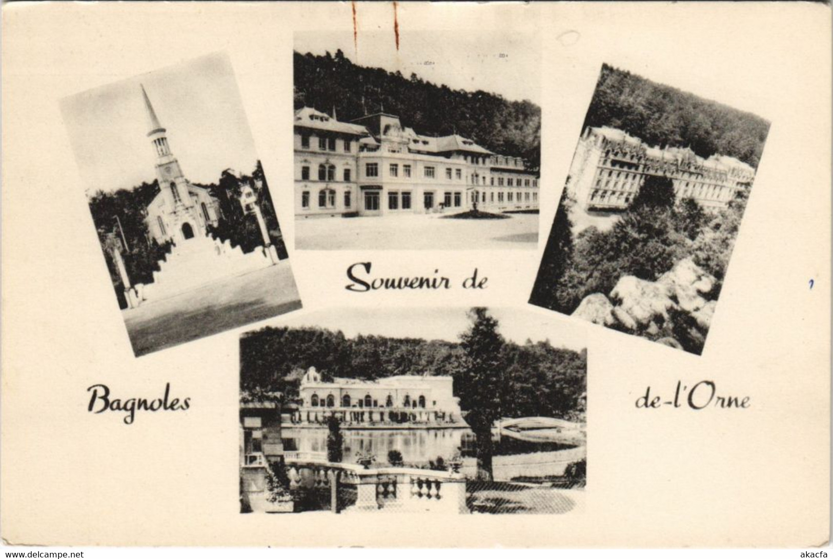 CPA Souvenir de BAGNOLES-de-l'ORNE (29867)